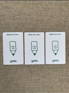 Yoto Make Your Own Cards